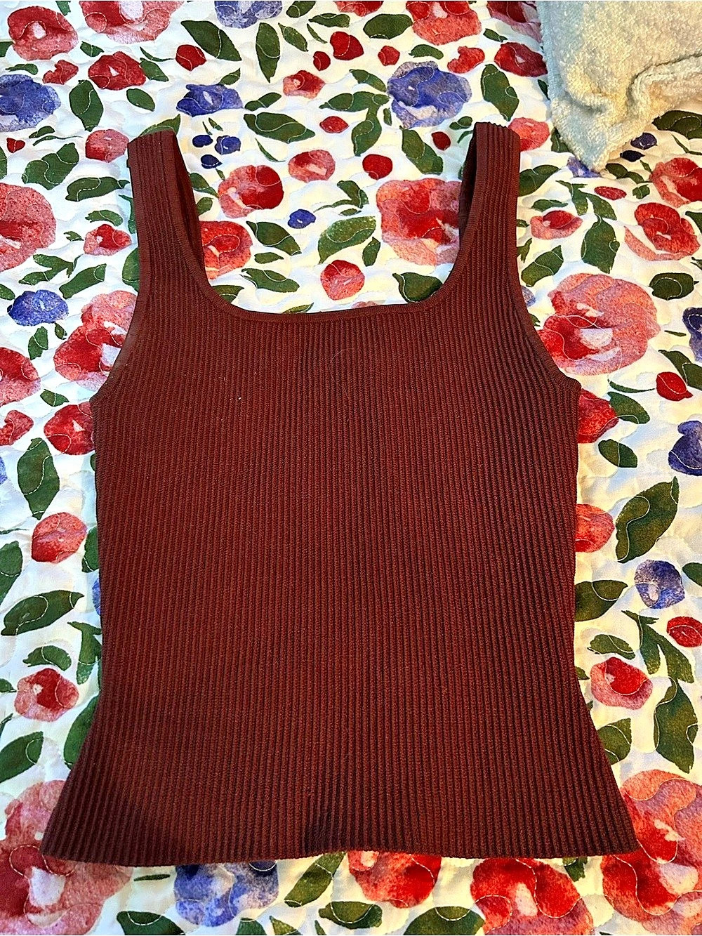 Babaton Sculpt Knit Squareneck Tank Top